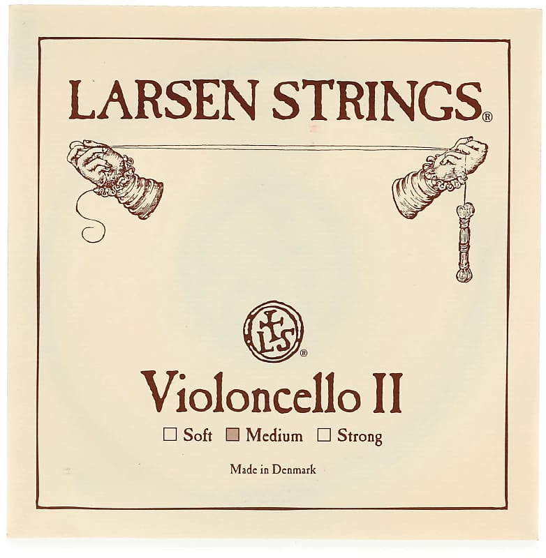 Larsen Soloist 4/4 Cello D String Alloy-Steel, Medium Tension image 1