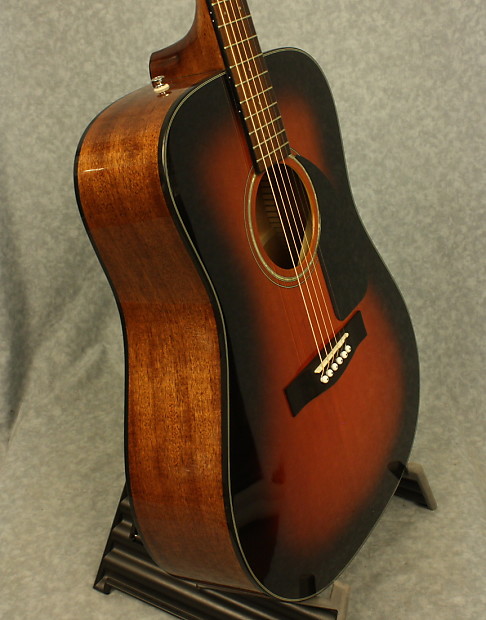 Fender CD-60SB Acoustic Guitar in Gloss Sunburst Finish w