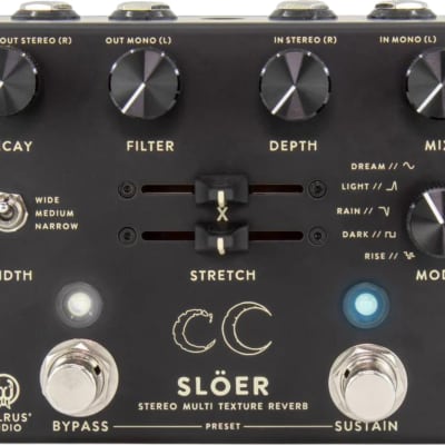 Walrus Audio Slöer Stereo Multi-Texture Reverb | Reverb
