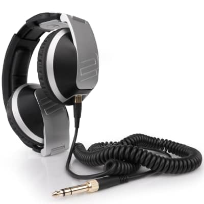 Reloop RHP-20 Chrome And Black Premium DJ Headphones image 4