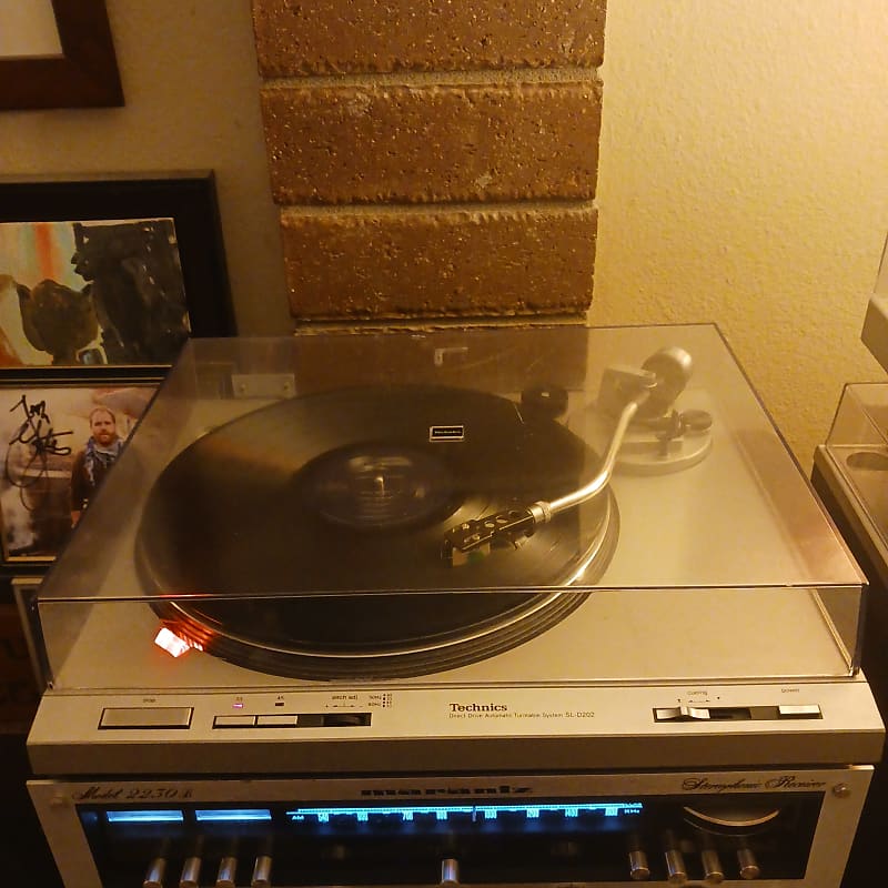 Rare, Technics SL-D202, Semi-Automatic, AT88E cartridge, Orig. Box, Superb, $599 Shipped!  			