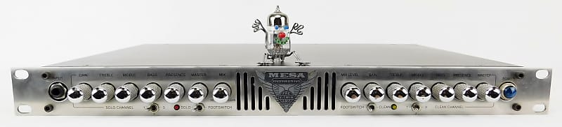 Mesa Boogie V-Twin Rack Tube Guitar Preamp + Footswitch + Sehr Gut