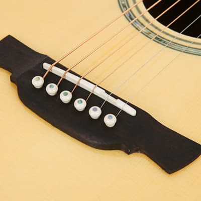 Crafter KD-10EQ L.R. Baggs Element Pickup Dreadnought Acoustic Guitar image 5