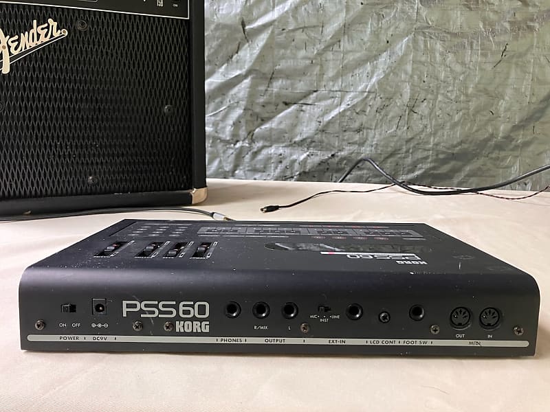 Korg PSS60 Programmable Super Section Sound Module Drum