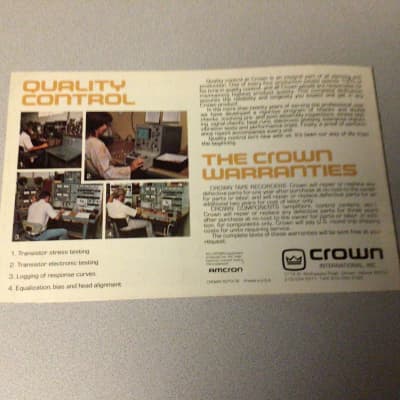 Vintage Crown Catalog Crown 70’s image 5