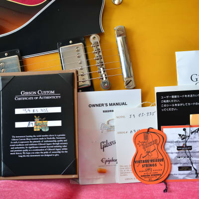 2021 Gibson Custom Shop ES-335 59’ Reissue VOS image 6