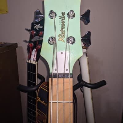 Retrovibe Telenbacker (medium scale) Green Custom Made Guitar image 2