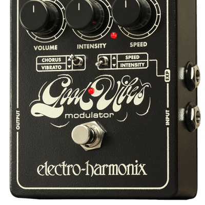 New Electro-Harmonix EHX Good Vibes Analog Modulator Guitar Effect Pedal!
