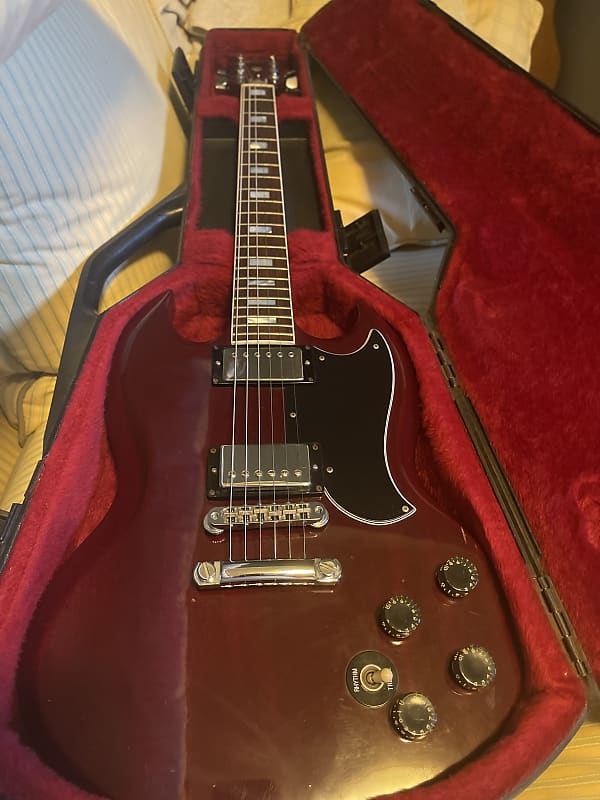 1982 Gibson SG Standard, original case image 1