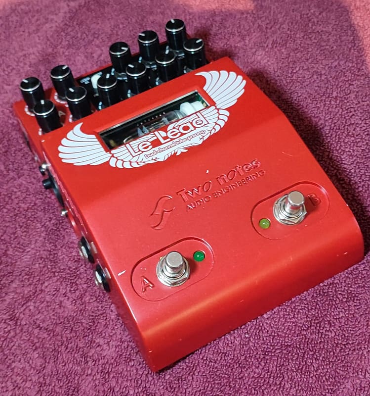 Two Notes Le Lead Dual Channel Tube Preamp 2010s - Red | Reverb