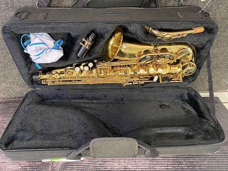 Jean Baptiste Gold Saxophone - JB290AL Eb Alto