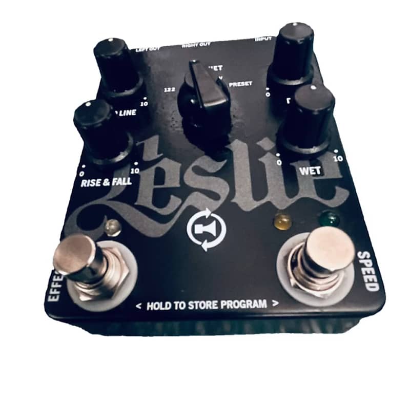 Leslie G Pedal Rotary Amp Simulator 2021 - Black | Reverb