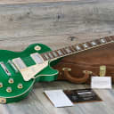 Unplayed! 2014 Gibson Custom Shop Les Paul Standard PSL Guitar Candy Green + COA OHSC