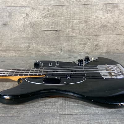 Fender Mustang 8-String Bass 1975 Black image 4
