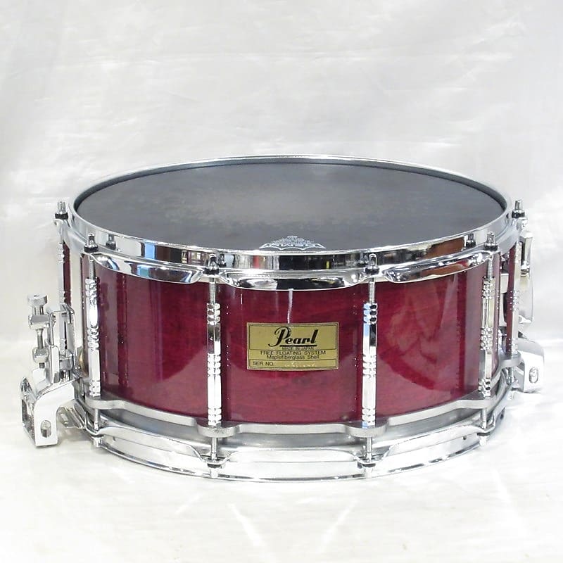 Pearl [USED] GA-914D [Free Floating Maplefiberglass 14''6.5'' - Wine Red]