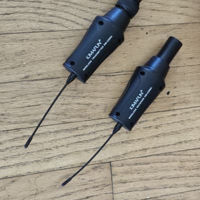 Kimafun KM-U208A Wireless Microphone XLR Plug On Transmitter And Receiver image 3