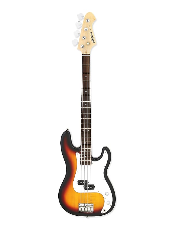 Aria STB-PB-3TS STB Series Basswood Body Bolt-on Maple Neck 4-String Electric Bass Guitar image 1