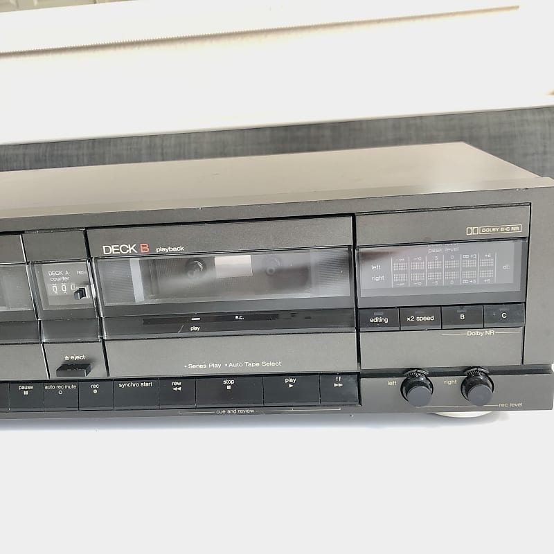 Technics RS-T230 store Stereo Dual Tape Cassette Deck - Fully Tested