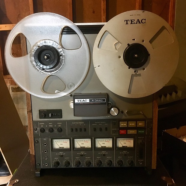 TEAC A-3440 4 Track Reel to Reel Tape Recorder