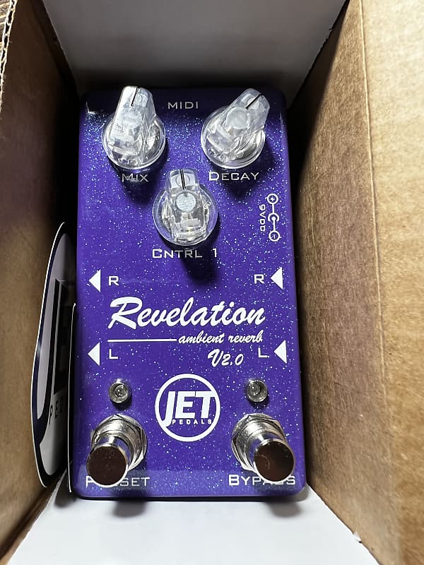 Jet Pedals Revelation 2.0 Purple Reverb