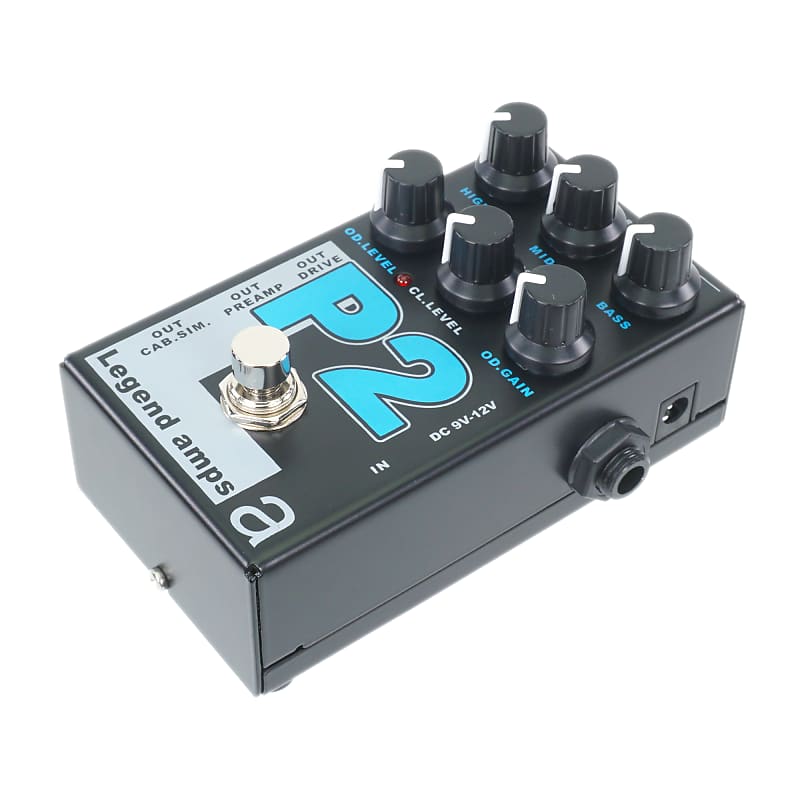 Quick Shipping! AMT Electronics Legend Amps P2 Distortion Black image 1