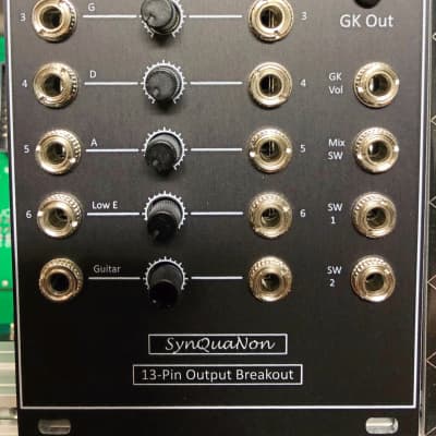 SynQuaNon Eurorack 13-Pin Output Breakout Module Roland/BOSS GK Synth Interface image 1