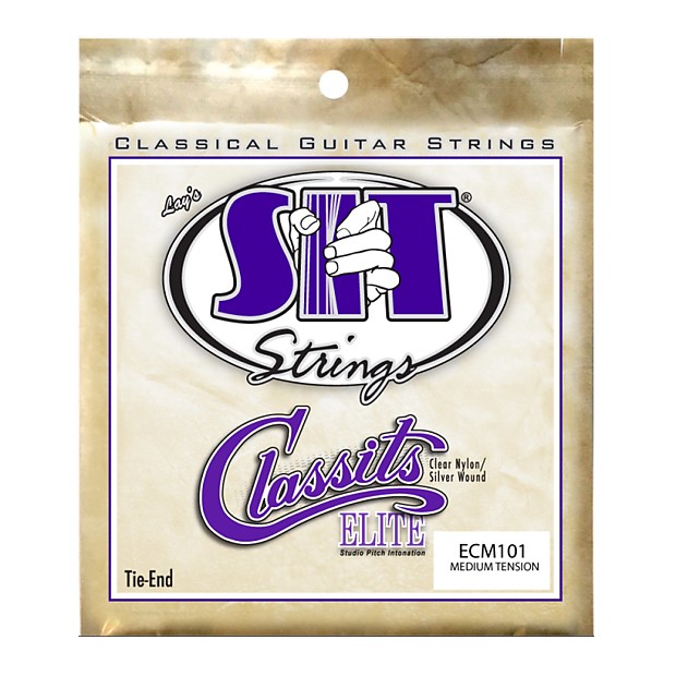 S.I.T. Classits Elite Medium Tension Classical Guitar Strings Reverb