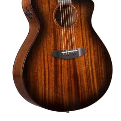 Breedlove Wildwood Pro Concerto CE Acoustic Electric Guitar, Suede Burst image 4
