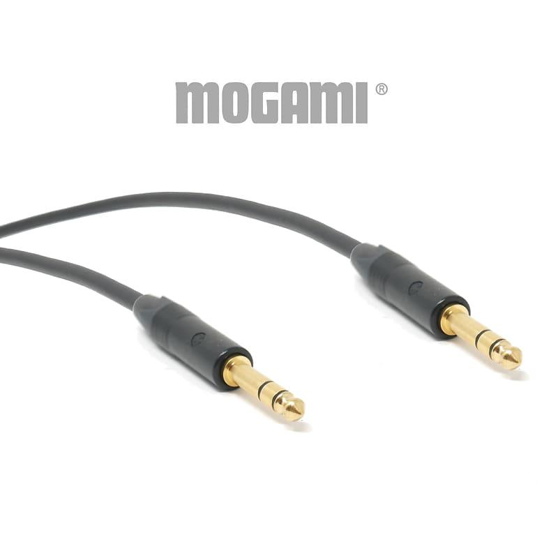 Mogami Premium Cable 20ft Trs Gold Neutrik Reverb 5577