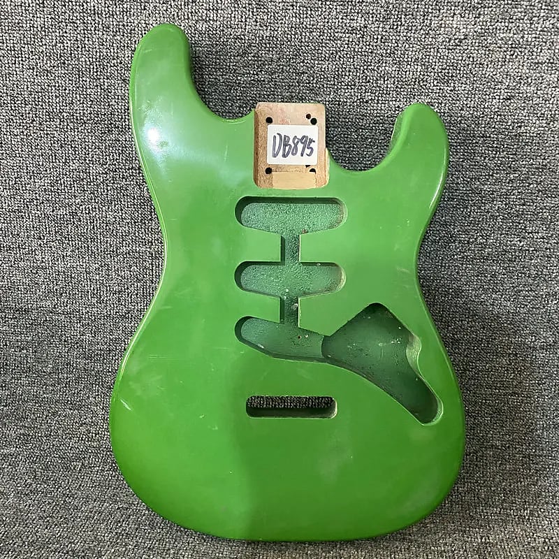 Green Basswood Stratocaster Strat Style Guitar Body Reverb UK