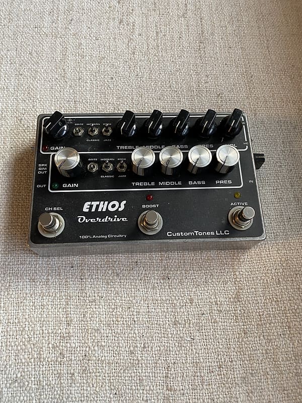 ギター Custom tones ETHOS Overdrive Custom Tones LLC: Ethos Overdrive - Jam Demo - YouTube