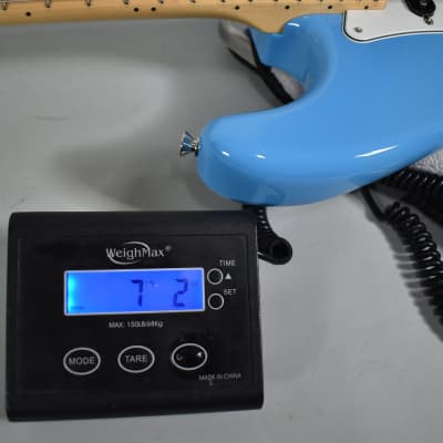 2023 Fender MIJ International Series Stratocaster Maui Blue Electric Guitar w/Bag image 14