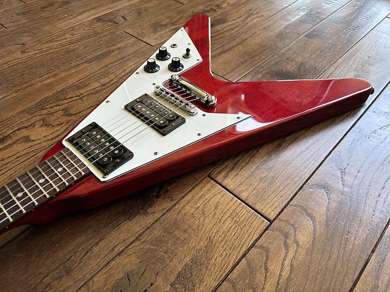 ギター BURNNY Flying V RFV-75 Burny RFV-75（Excellent Vintage 1980s Burny Flying V 