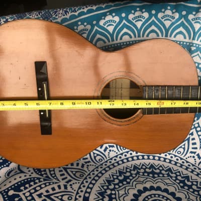 Antique Vintage 1896 Andrew Groehsl Chicago, IL Parlor Guitar Project Brazilian Rosewood image 20