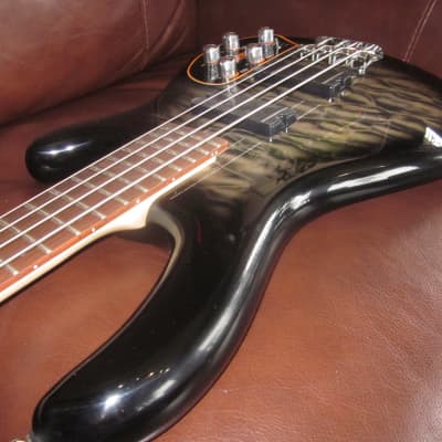 Cort Action DLX Plus FGB Action DLX Plus 4-String Electric Bass Faded Grey Black w/ FREE Musedo T-2 Tuner! image 1
