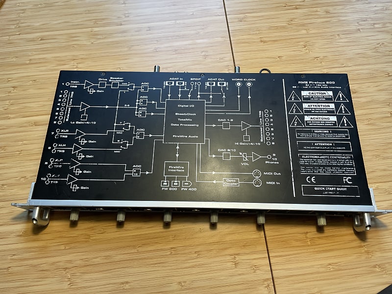 RME Fireface 800 Firewire Audio Interface | Reverb Canada