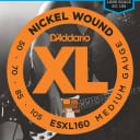 D'Addario ESXL160 Medium Double Ball End Nickel Wound Long Scale Bass Strings - .050-.105