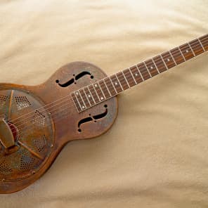 Republic Resolian Parlor Size Resonator Guitar Reverb