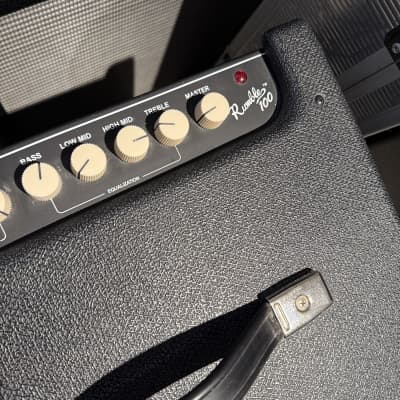 Fender Rumble 100 V3 100-Watt 1x12 Bass Combo 2015 - Present - Black image 3