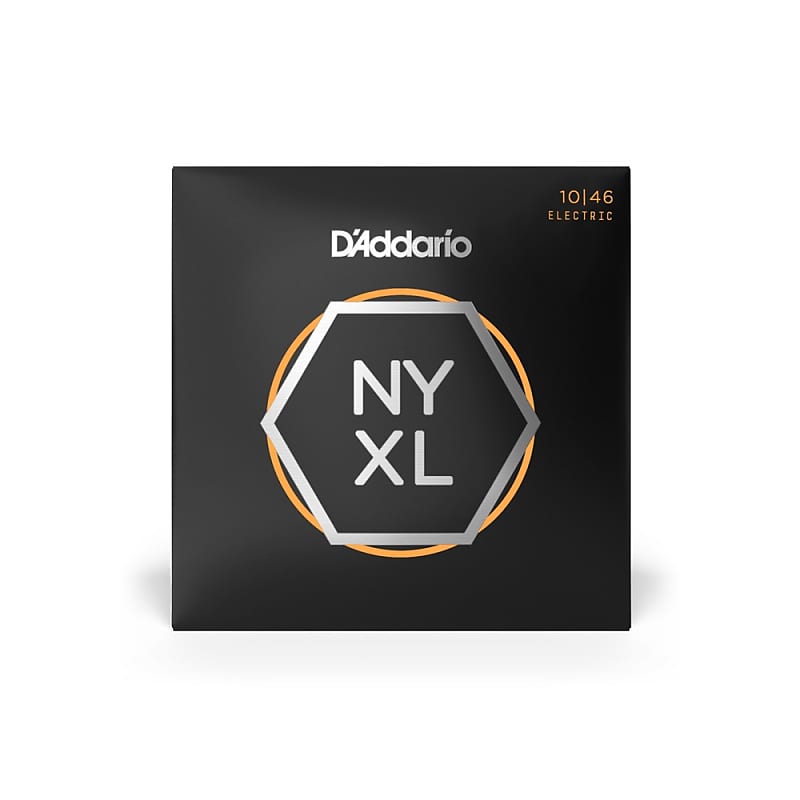 D'Addario NYXL1046 Nickel Wound Electric Guitar Strings, Regular Light, 10-46