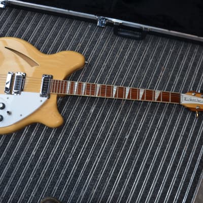 Rickenbacker 360/6 legendary Semi-Accoustic made in California/USA * sounds, plays, looks great! Comes with the original ABS hard case in excellent condition! image 8