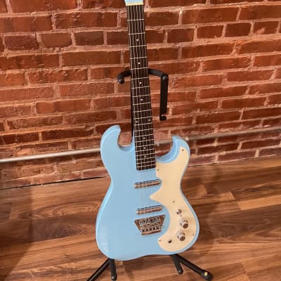 Silvertone Classic 1449 Electric Guitar | Daphne Blue for sale