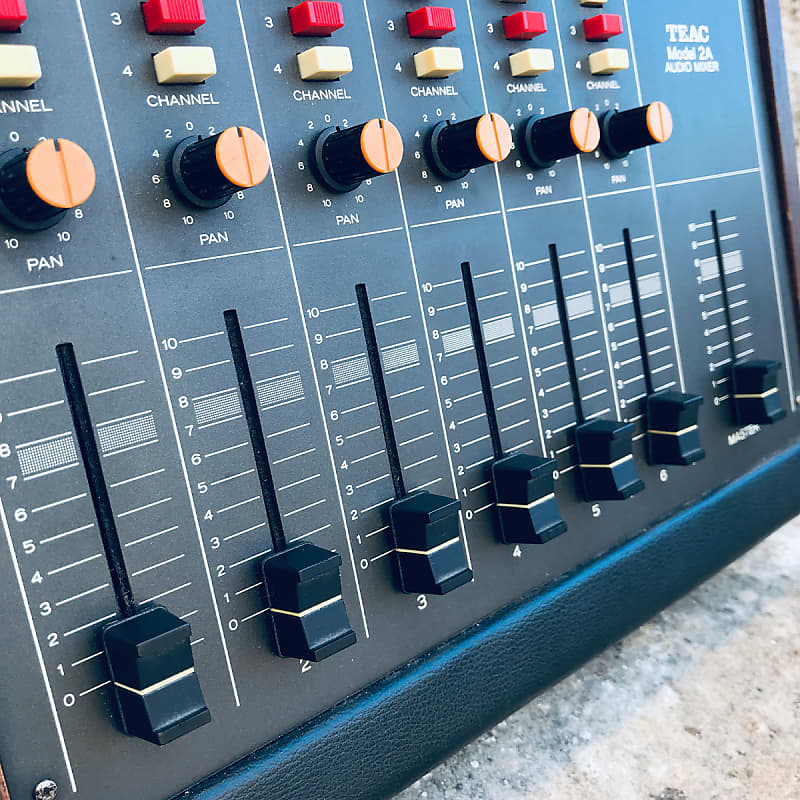TEAC Model 2A Vintage RARE '80s Analog Audio Mixer (Made in