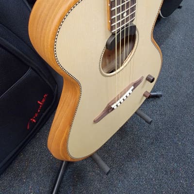 New, open box, Fender Highway Series Parlor 2024 Spruce, W/Bag, Free Shipping! image 5