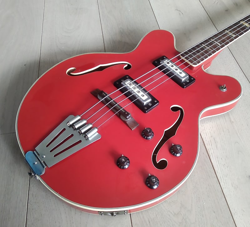 Antoria/Ibanez Hollowbody Bass early 70s image 1