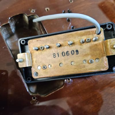 The Pearl guitar Company Export Custom, Vintage MIJ, Rare Alembic style guitar image 14