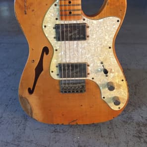 Wilco Loft Shop - Fender '72 Reissue Thinline Telecaster Relic'd by Dax -  owned by Jeff Tweedy image 2