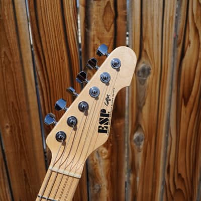 ESP Original Custom Shop Snapper AS-M Driftwood/Burner Satin 6-String Electric Guitar w/ Case (2024) image 4