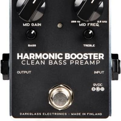 Darkglass Electronics Harmonic Booster Clean Bass Preamp | Reverb