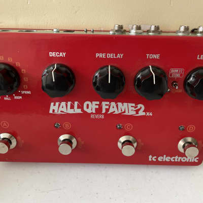 TC Electronic Hall of Fame 2 X4 Reverb 2019 - Present - Red for sale